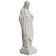 Statue Marmorguss Heiliges Herz Jesu 20-25 cm s5
