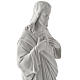 Holy Heart of Jesus, 50 cm Composite Carrara Marble Statue s3