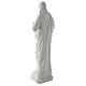 Holy Heart of Jesus, 50 cm Composite Carrara Marble Statue s7