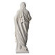 Statue Sacré coeur marbre reconstitué 50 cm s8