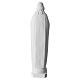 Sacro Cuore 75 cm polvere di marmo bianco s8
