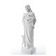Good Shepherd with sheep, statue in reconstituted marble 60-80 cm s6