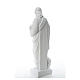Bon Pasteur avec brebis marbre reconstitué 60-80 cm s3