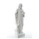 Good Shepherd with sheep, statue in composite marble 60-80 cm s8