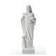 Good Shepherd with sheep, statue in composite marble 60-80 cm s1