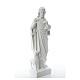 Good Shepherd with sheep, statue in composite marble 60-80 cm s4