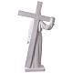Cristo porta la croce 90 cm marmo bianco s11