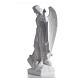 Saint Michael the Archangel statue in reconstituted marble, 60cm s3