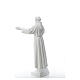 Heiliger Franziskus 100 cm Marmorpulver Statue s7