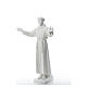 Saint Francis with open arms, 100 cm reconstituted marble statue s6
