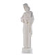Statua San Giuseppe 65 cm marmo bianco s6