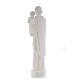Statua San Giuseppe 65 cm marmo bianco s7