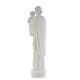 Statua San Giuseppe 65 cm marmo bianco s3