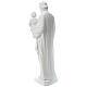 Heiliger Joseph Marmorpulver Statue Weiß 100 cm s5