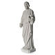 Heiliger Josef Tischler 100 cm Marmorpulver Statue s4
