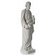 Saint Joseph the joiner, reconstituted marble statue, 100 cm s6