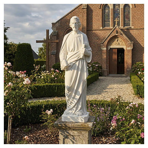 San Giuseppe Falegname 100 cm marmo 3