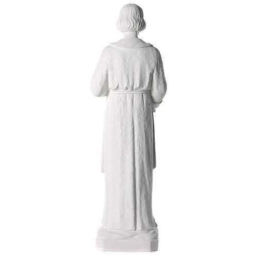 Heiliger Josef Tischler 80 cm Marmorpulver Statue 8