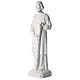 Saint Joseph the joiner statue in reconstituted marble, 80 cm s3