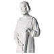 Saint Joseph the joiner statue in composite marble, 80 cm s2