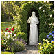 Padre Pio statue in reconstituted Carrara marble, 110 cm s3