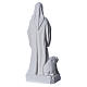 Saint Anthony the Abbot in reconstituted Carrara marble, 35 cm s8
