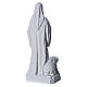 Saint Anthony the Abbot in reconstituted Carrara marble, 35 cm s4