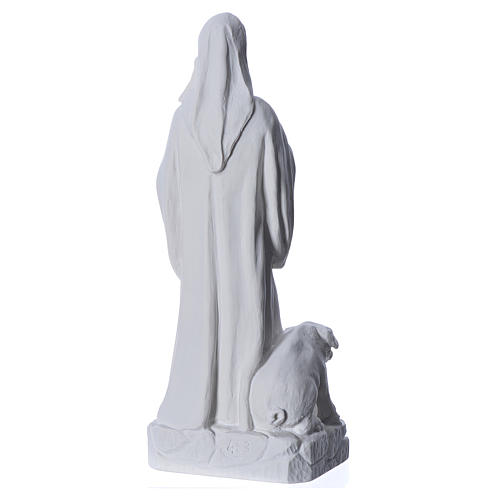 Saint Anthony the Abbot in Composite Carrara Marble, 35 cm 4