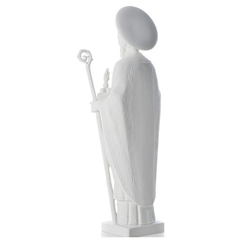 Heiliger Nikolaus 55 cm  Statue Marmorpulver 3