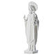 Heiliger Nikolaus 55 cm  Statue Marmorpulver s2