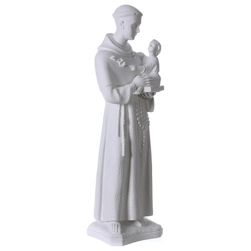 Św. Antoni z Padwy proszek marmurowy 60 cm 4
