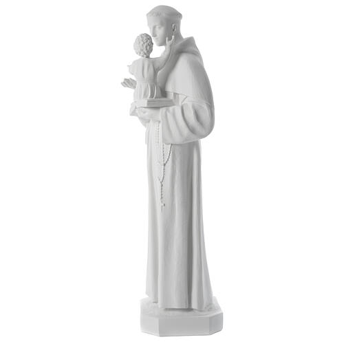 Statua Sant'Antonio marmo sintetico 100 cm 5