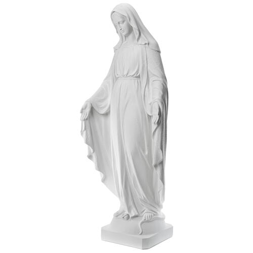 Vierge Miraculeuse poudre de marbre 130 cm 5