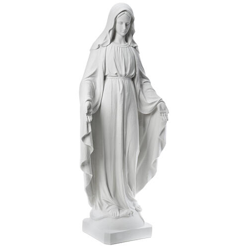 Vierge Miraculeuse poudre de marbre 130 cm 7