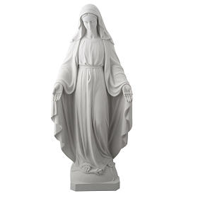 Our Lady of Miracles, 100 cm statue in reconstituted marble.