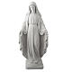 Estatua de Virgen de la Milagrosa 100cm  mármol sintetico s1