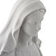 Estatua de Virgen de la Milagrosa 100cm  mármol sintetico s6