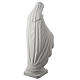 Estatua de Virgen de la Milagrosa 100cm  mármol sintetico s8