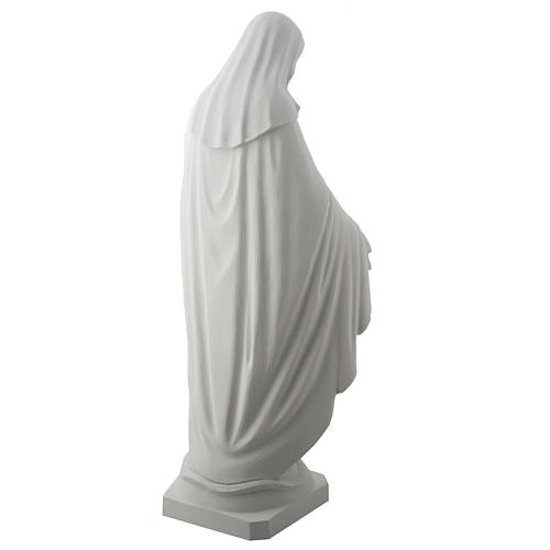 Statue Vierge Miraculeuse poudre de marbre 100 cm 8