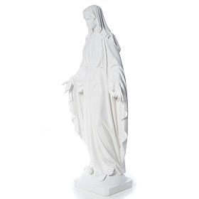 Our Lady of Miracles in reconstituted Carrara marble, 100 cm