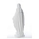 Our Lady of Miracles in reconstituted Carrara marble, 100 cm s15