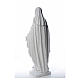 Our Lady of Miracles in reconstituted Carrara marble, 100 cm s19