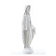 Estatua de Virgen de la Milagrosa, polvo  mármol sintético 75 cm s8