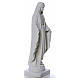 Statue Vierge Miraculeuse poudre marbre blanc 50-80 cm s6