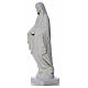 Statue Vierge Miraculeuse poudre marbre blanc 50-80 cm s7