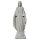 Our Lady of Miracles, reconstituted Carrara marble statue 50-80 cm s5