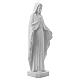 Statue Notre Dame pour extérieur 110 cm marbre s5
