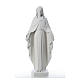 Madonna braccia aperte 110 cm statua marmo bianco s5