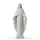 Our Lady with open arms, statue in reconstituted marble, 110 cm s1