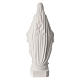 24" Our Lady of Miracles statue, composite Carrara marble s4
